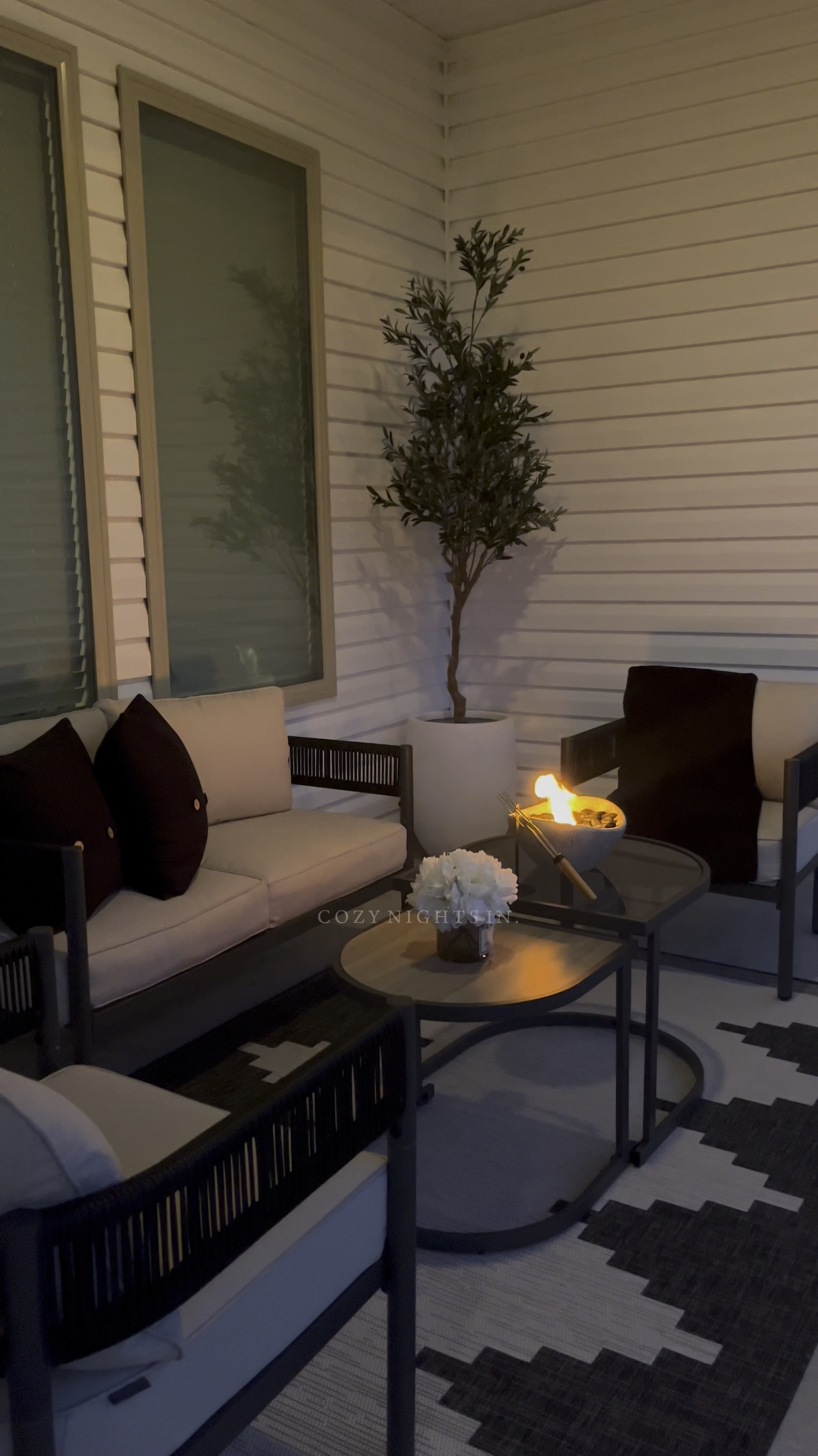 Cozy Patio Styling.

#LTKSpringSale #LTKhome #LTKstyletip