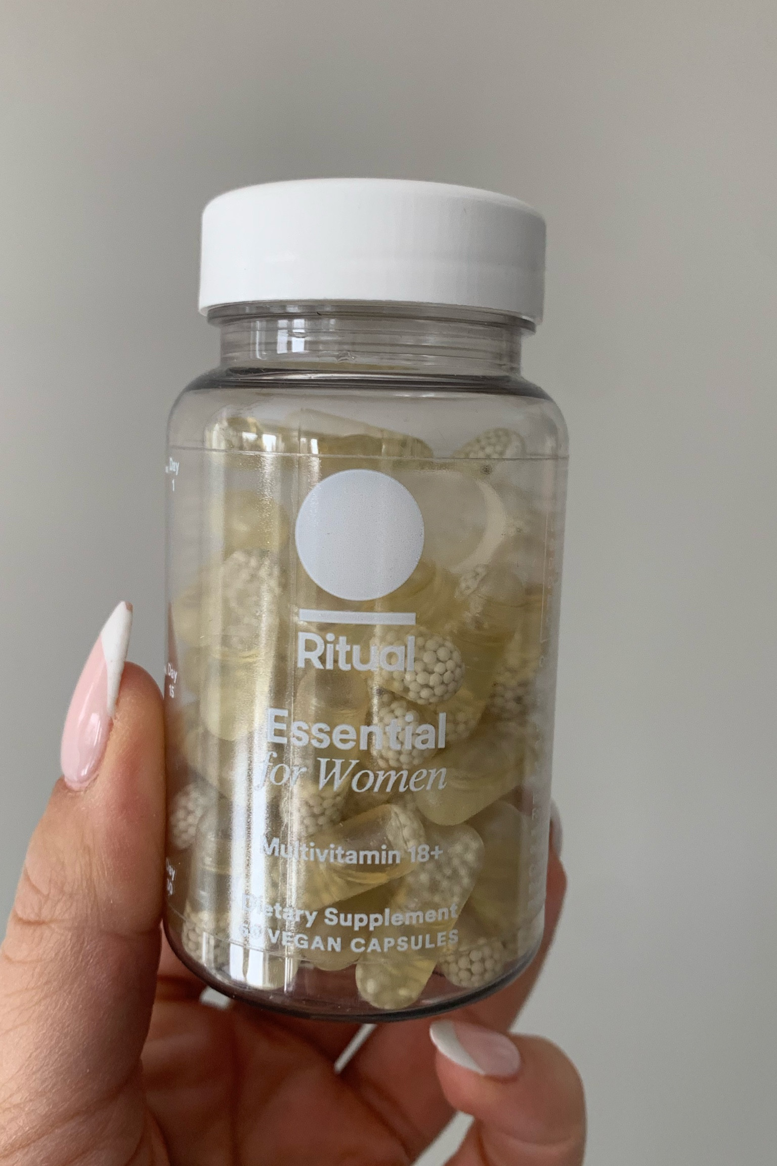 I recently started taking these and I have been loving them so far! Going into 2025 I really wanted to prioritize my health and be guilt free doing it [momlife] taking these vitamins daily helps me feel better about what I’m putting into my body. Have you tried Ritual? Currently on #SALE 

#LTKsale #LTKcanada #LTKbeauty