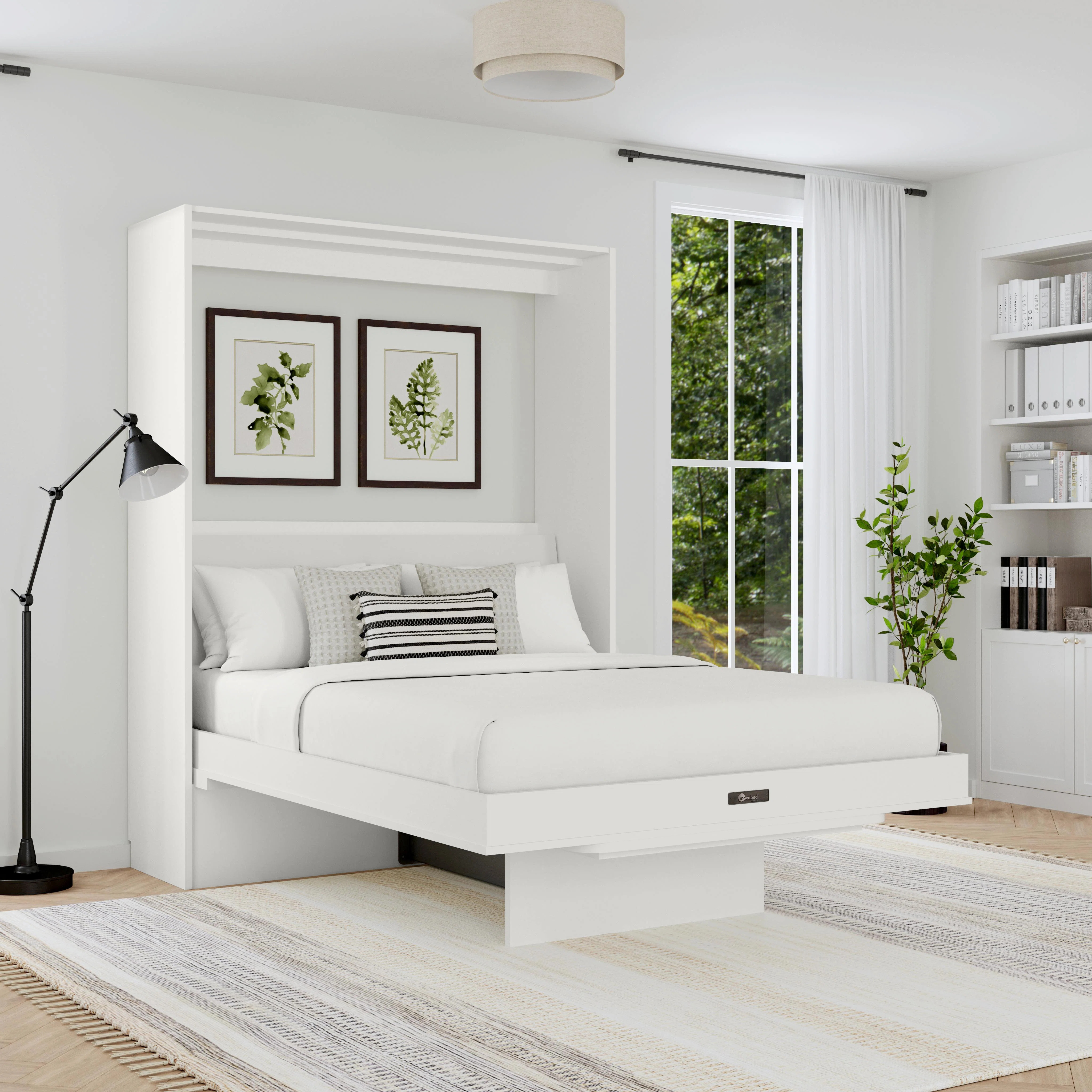 Studio Murphy Bed with Desk | Wayfair North America