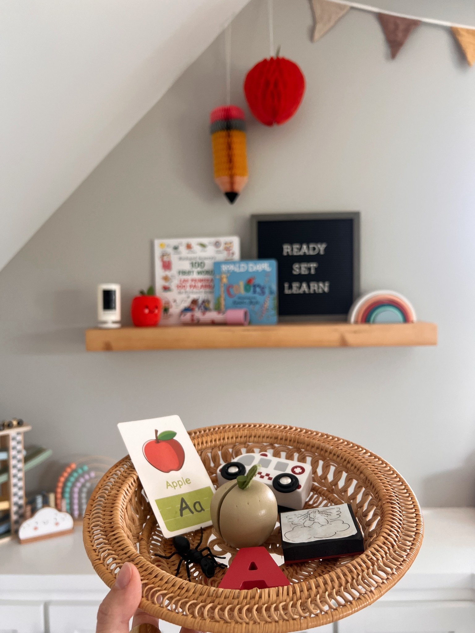 Letter Aa basket 🍎👼🏼🐊🚑🐜

#LTKFamily #LTKKids #LTKSeasonal