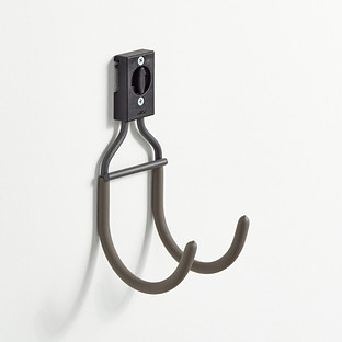 Garage— by Elfa J-Hook Matte Grey | The Container Store