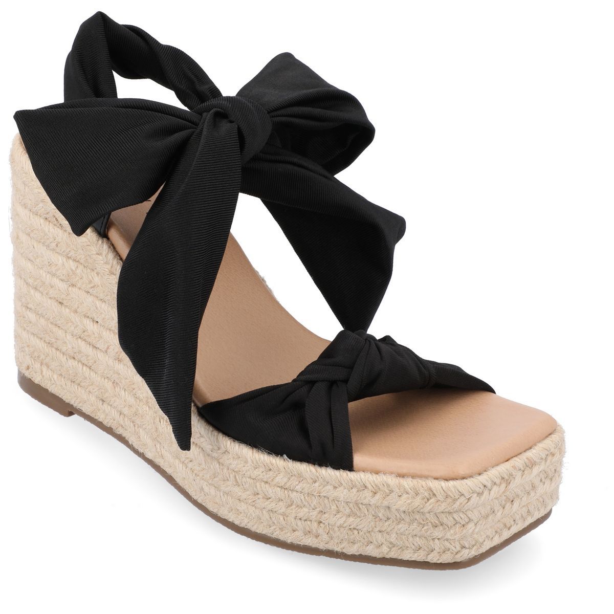 Journee Collection Womens Surria Tru Comfort Foam Espadrille Platform Wedge Sandals | Target