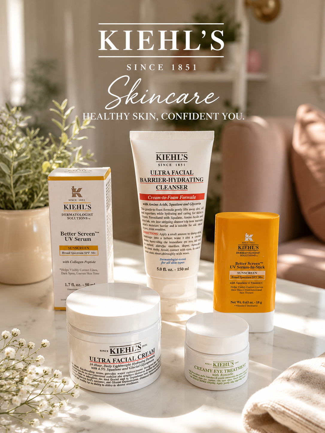 Kiehl’s skincare staples that keep my skin feeling hydrated, fresh, and glowing ✨ From the Ultra Facial Cream to the Better Screen UV Serum, these are the products I keep reaching for daily. If you love simple skincare routines with effective, nourishing products, this lineup is worth trying. Clean skin, deep hydration, and SPF protection all in one routine 🤍

#Kiehls #KiehlsSkincare #SkincareRoutine #SkincareFavorites #LuxurySkincare #GlowingSkin #HealthySkin #SkincareEssentials #BeautyFinds #HydratedSkin #FacialCream #SPFSkincare #PinterestBeauty #BeautyRoutine #SelfCareRoutine #SkincareLover #SkinBarrier #CleanGirlAesthetic #BeautyInspo #DailySkincare 

 