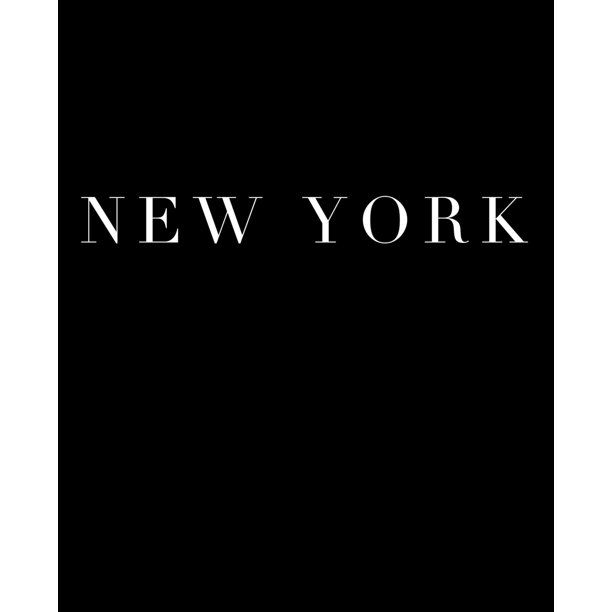 Cities of the World in Black: New York: A decorative book for coffee tables, bookshelves and inte... | Walmart (US)