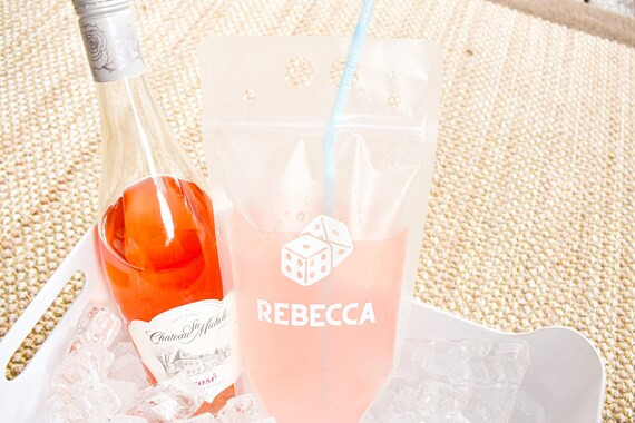 Personalized Drink Pouch, Las Vegas Bachelorette Party Favors, Casino Party, Girls Trip To Vegas,... | Etsy (US)