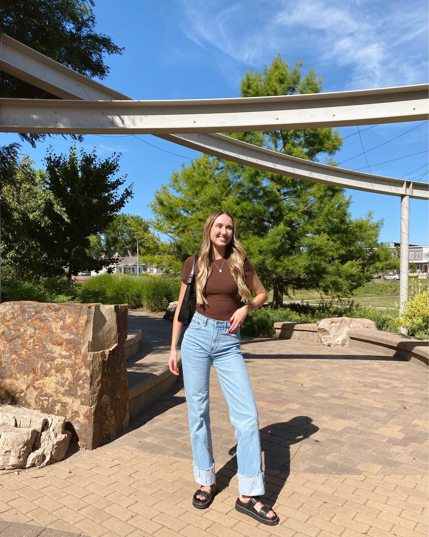 bodysuit: size medium
jeans: size 25 long

abercrombie, casual outfit, summer ootd

#LTKFindsUnder100 #LTKShoeCrush #LTKStyleTip