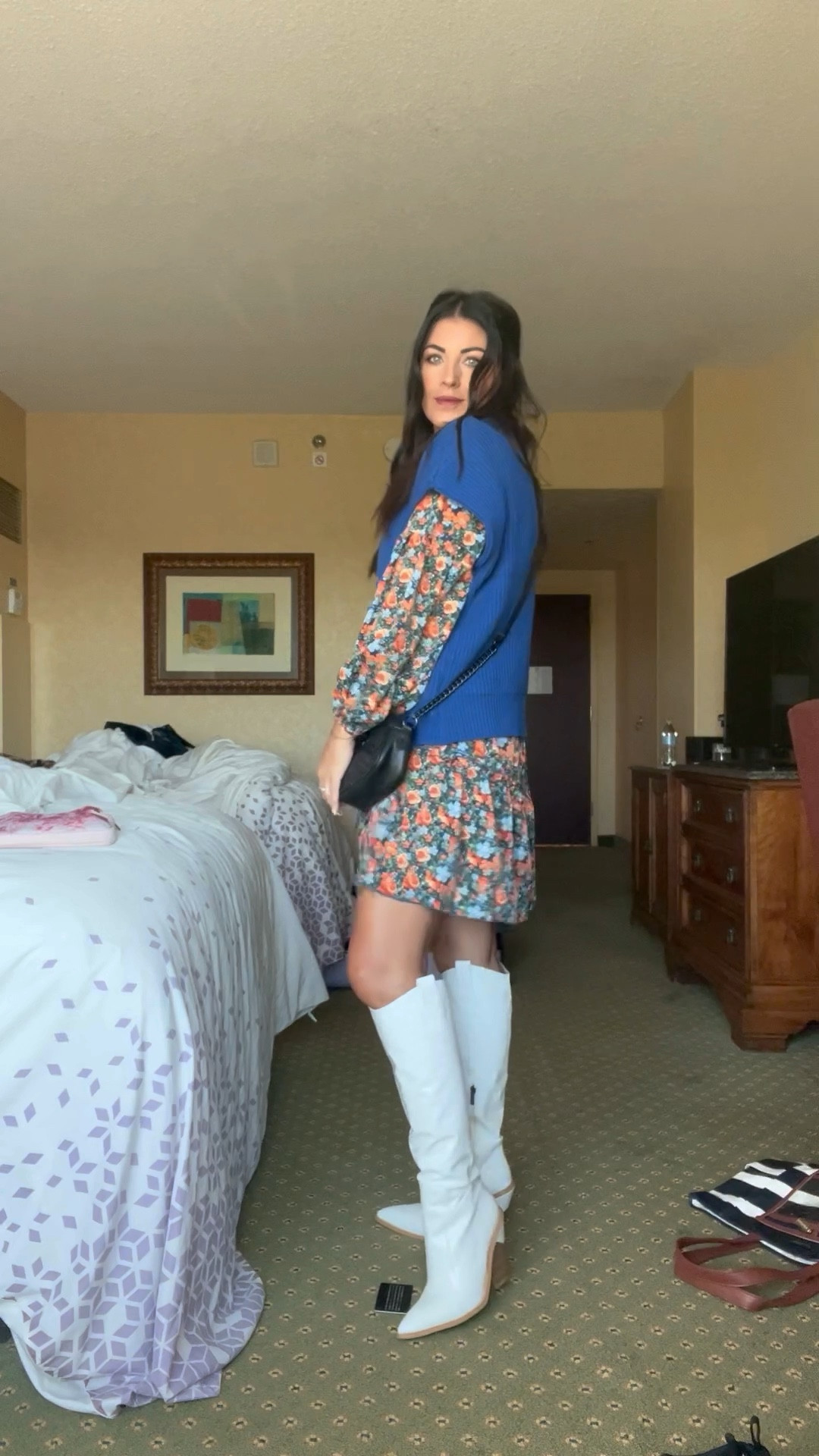 Business Outfit Styling, but Make It fun!  1 of 10. Size up on the sweater  

#LTKSeasonal #LTKfindsunder50 #LTKstyletip