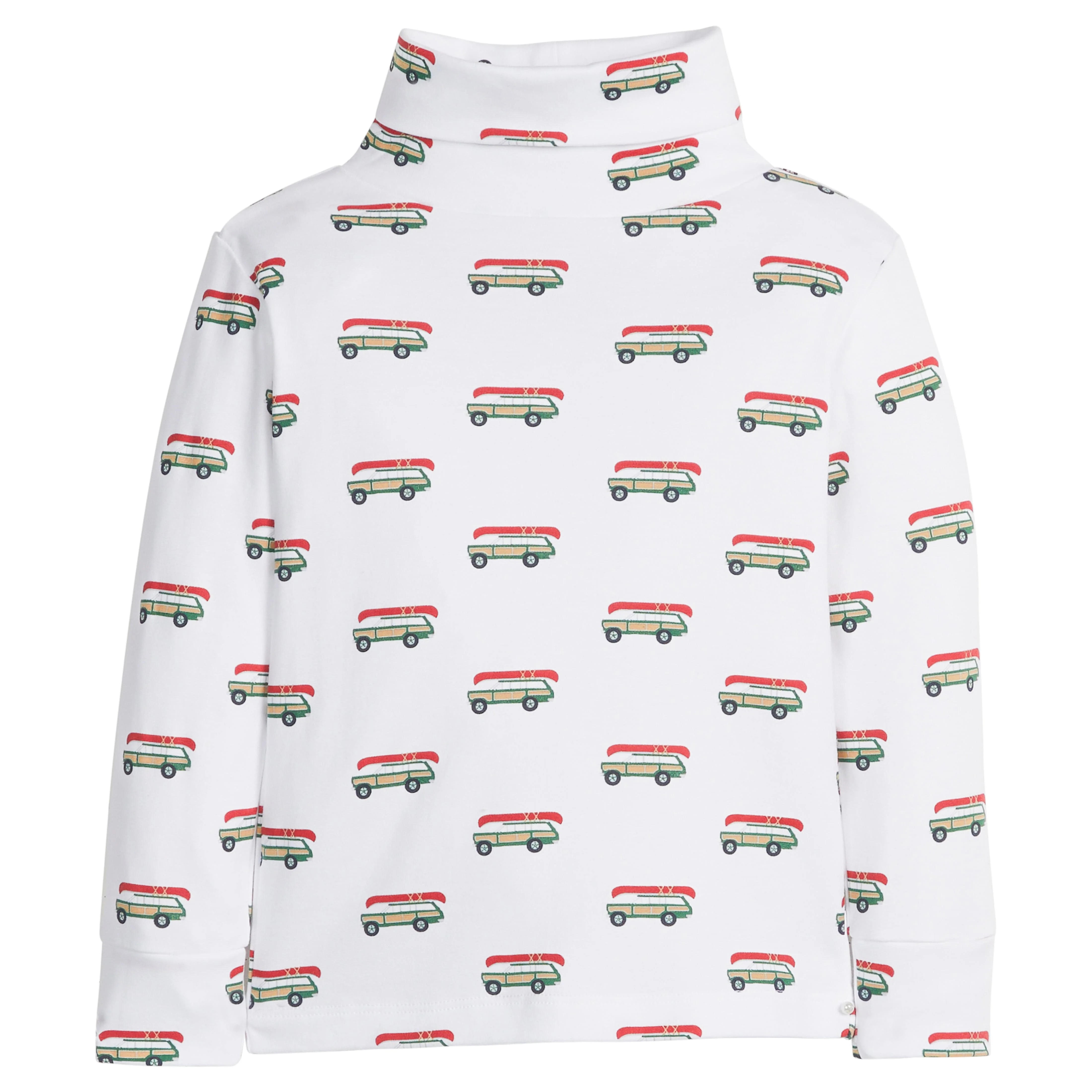 Boy's Printed Turtleneck - Wagoneer | Little English | Little English