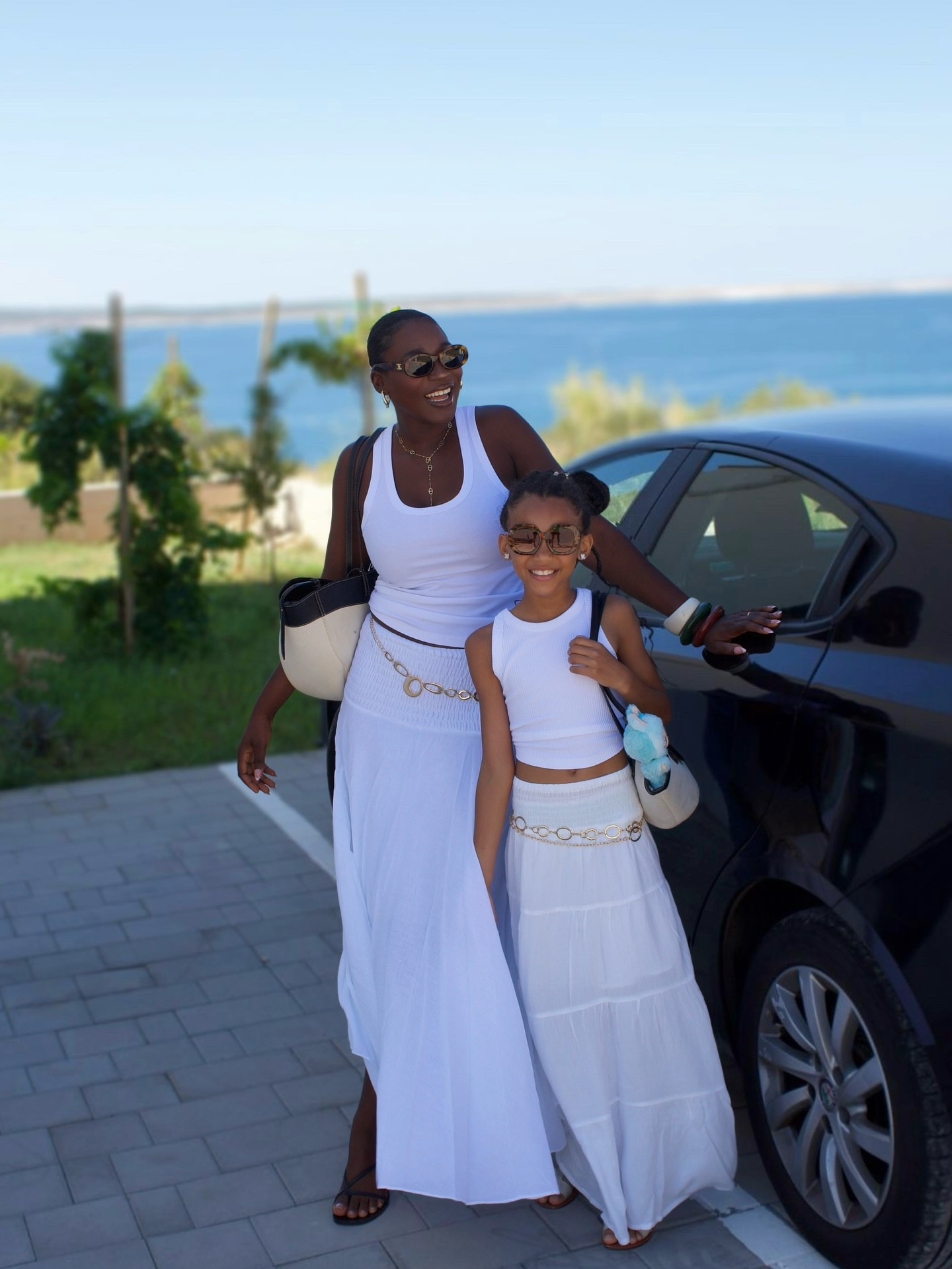 My mini-me & I, twinning in summer whites. 

#matchingoutfits😍 #motheranddaughtertime #summeroutfitideas #maxiskirts #explore #explorepage✨ #familytime❤️ #pinterest #chatgpt

#LTKeurope #LTKsummer
