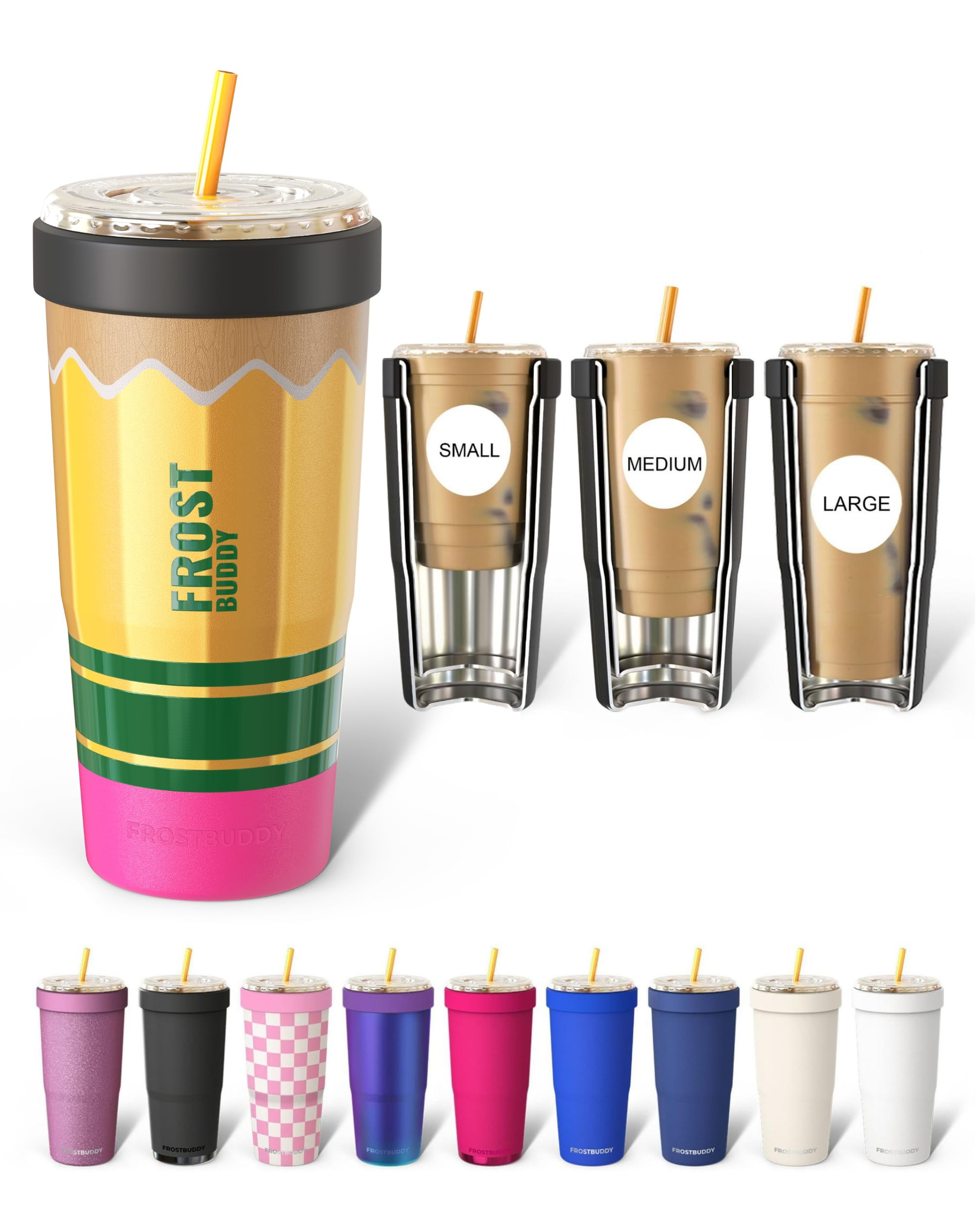 Frost Buddy Togo Buddy | 30 oz Stainless Steel Vacuum Insulated Tumbler | To Go Coffee Cup \u2013... | Amazon (US)