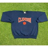 Vintage Clemson University Tigers Crewneck Sweatshirt Size Xtra Large Xl Ncaa College Football South Carolina Pull Over 1990S 90S | Etsy (US)