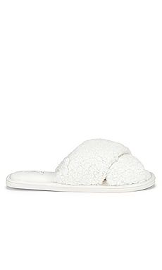 Sherpa Victoria Criss Cross Slippers
                    
                    Flora Nikrooz | Revolve Clothing (Global)