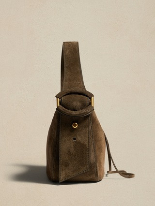 Ravello Suede Shoulder Bag | Banana Republic (US)