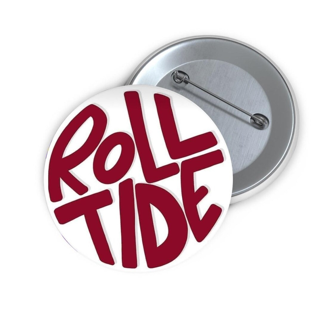 Alabama Gameday Button | Gameday Accessory | Gameday Pin | Roll Tide Button - Etsy | Etsy (US)