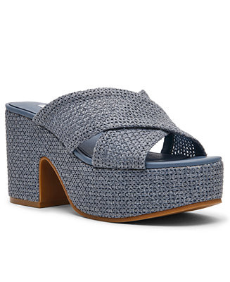 Steve Madden Women's Truthful Crossband Platform Sandals - Macy's | Macy's