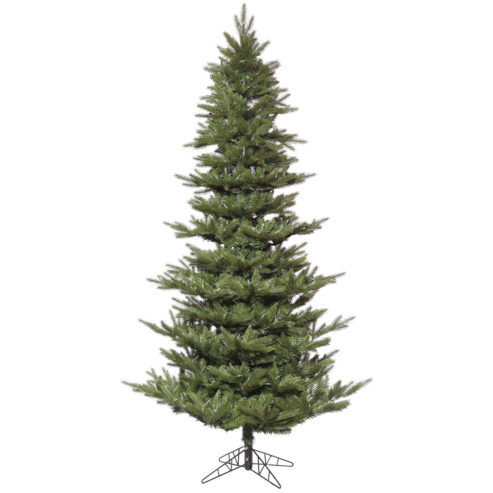 Vickerman Artificial Christmas Tree 6.5' x 46" Carlsbad Fir Tree 1130 Tips | Walmart (US)