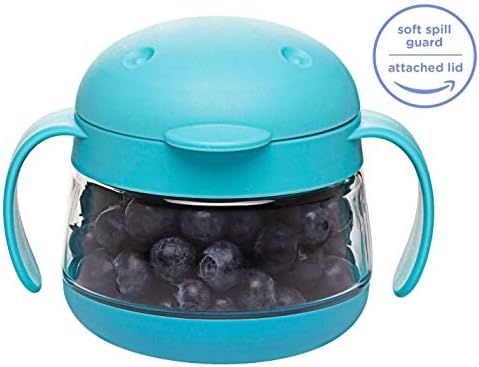 Ubbi Tweat Snack Container, Blue, 9 Ounce | Amazon (US)