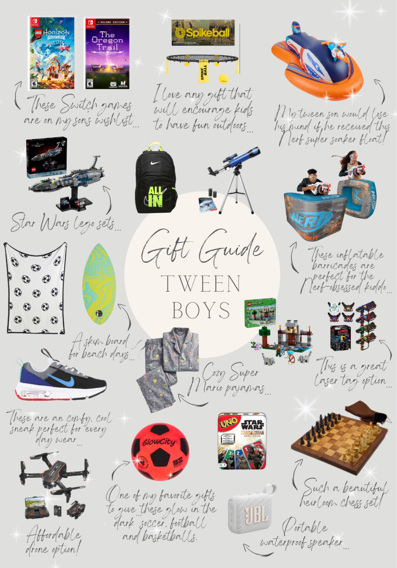 GIFT GUIDES 2024 | For the Tween Boys

#LTKGiftGuide #LTKFamily #LTKKids