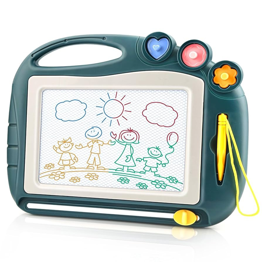 Magnetic Drawing Board, Toddler Toys for Age 1 2 3 Boys Girls, Sketch Pad, Birthday Easter Christ... | Amazon (US)