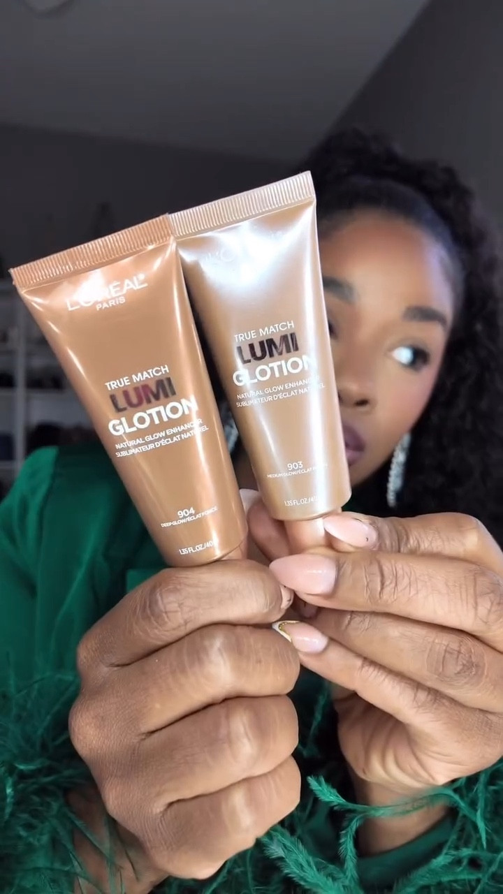 #lorealparispartner THE Ultimate Glowy Make Up Look! What you think? 😍 this look is for all the girlies who want an extra glow up look on top or under their make up. I love to apply it on other areas of my skin too for an extra glow especially on days I don’t feel like getting ready. #lorealister #myglotionglow thank you @lorealparis for partnering with me on this look! 🥰😍✨