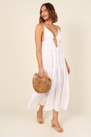 Indigo Dress - White | Petal & Pup (US)