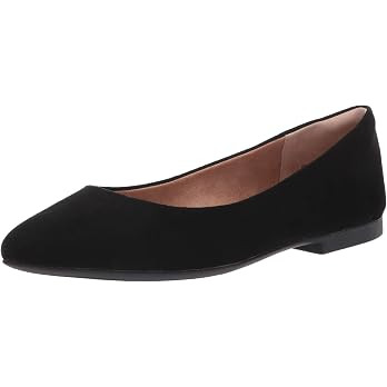 Amazon Essentials Women's Pointed-Toe Ballet Flats | Amazon (US)