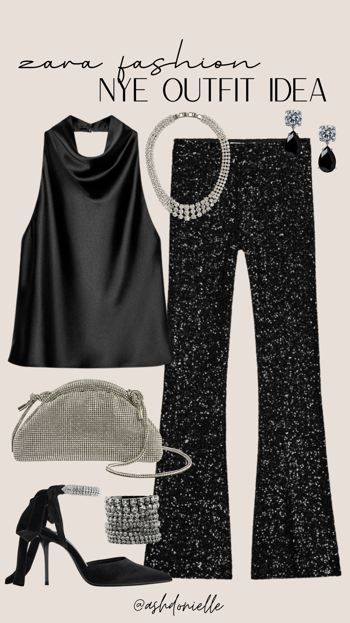 Zara New Year’s Eve outfit idea

New Year’s Eve outfit idea
sequin party dress look
sparkly top and jeans outfit
black mini dress night out
metallic heels party look
tailored blazer evening outfit
sleek black jumpsuit
glam night out accessories
statement earrings outfit
midnight celebration look

#LTKootd #LTKSaleAlert #LTKHoliday