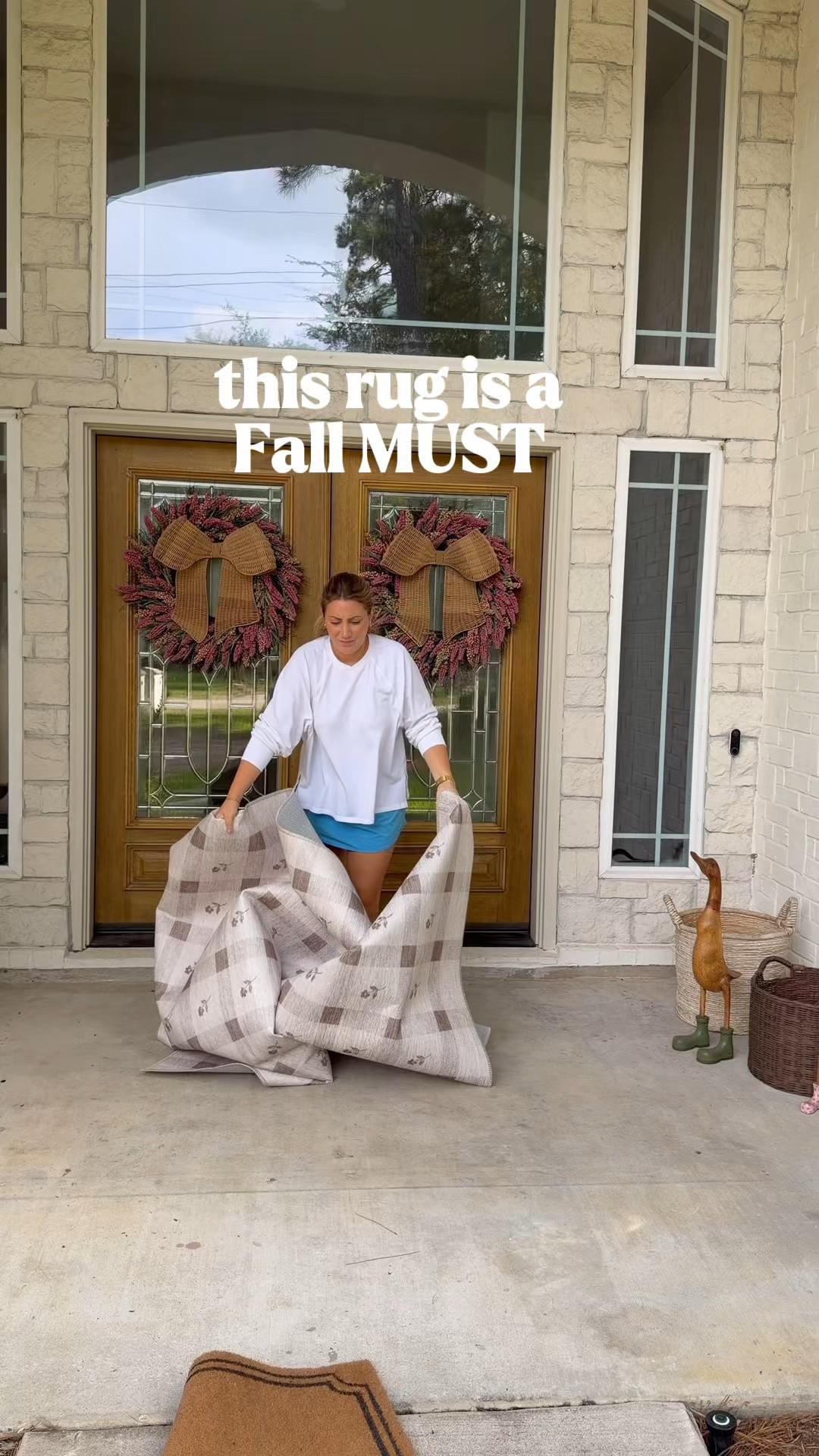 I’ve been waiting for the perfect excuse to use this audio 😂🏈

Also… can we talk about this Walmart rug?! Still one of my favorite finds. 

Say SHOP for links!

#LTKSeasonal #LTKHome