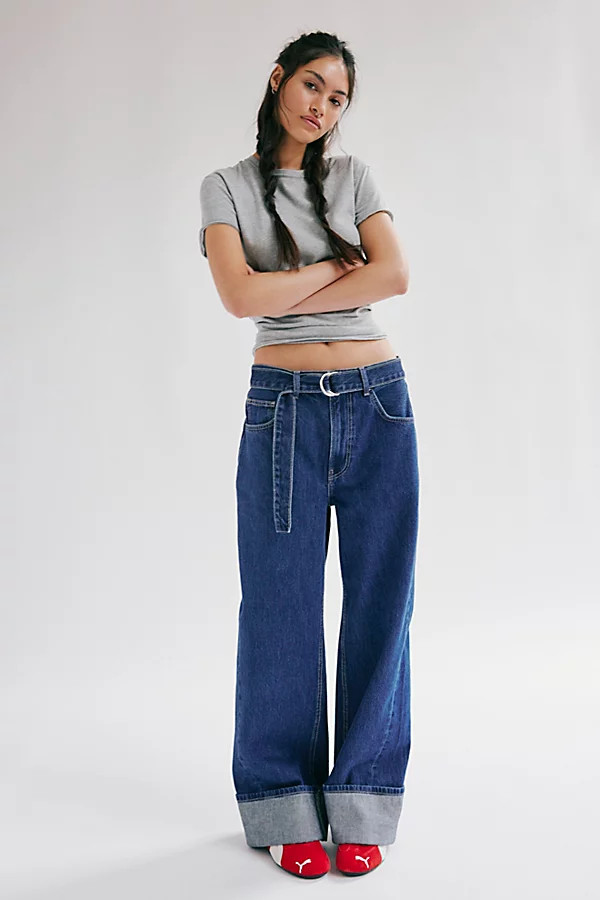We The Free East Bay Cuffed Jeans | Free People (Global - UK&FR Excluded)
