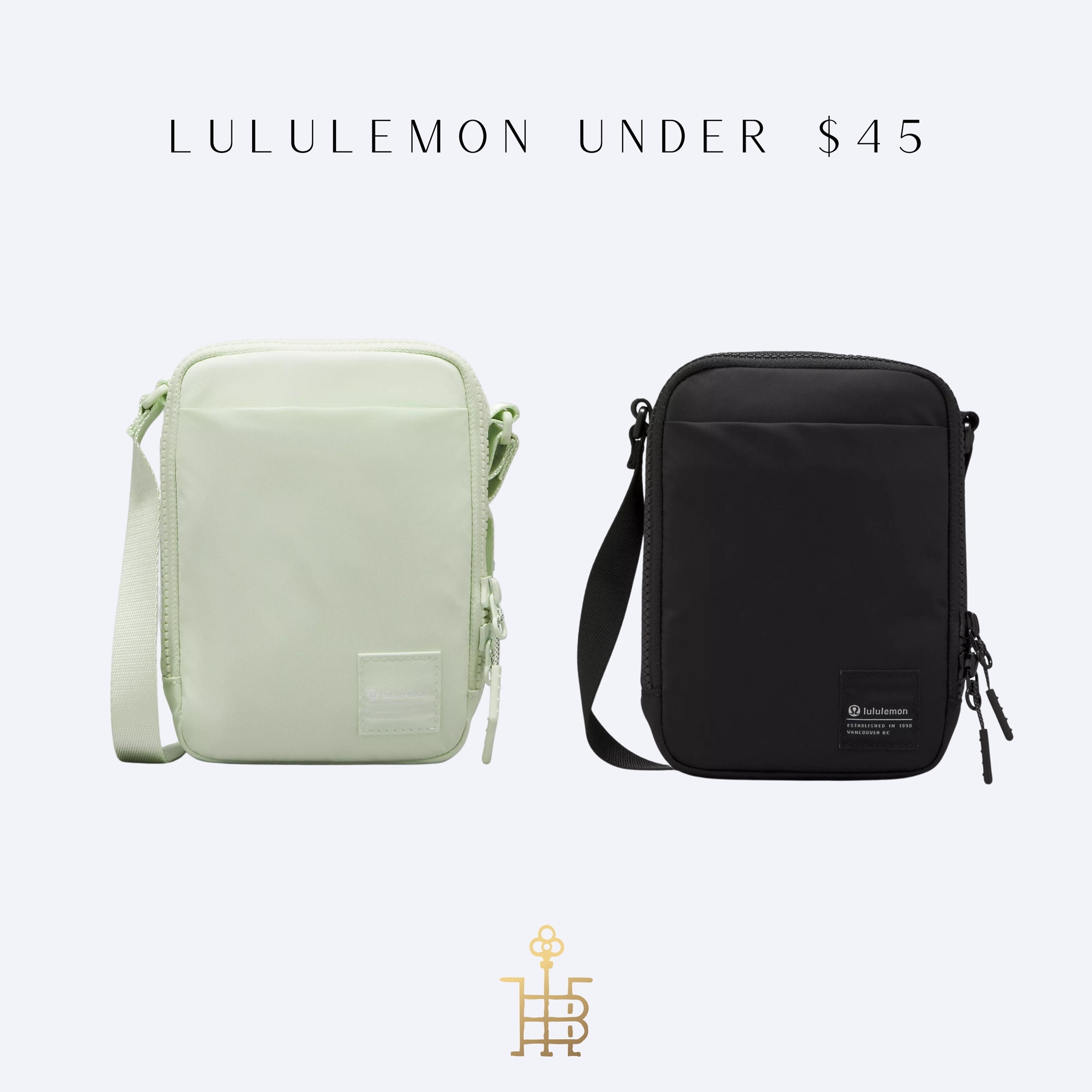 Lululemon Easy Access Crossbody Bag 1.5L - Grey/White