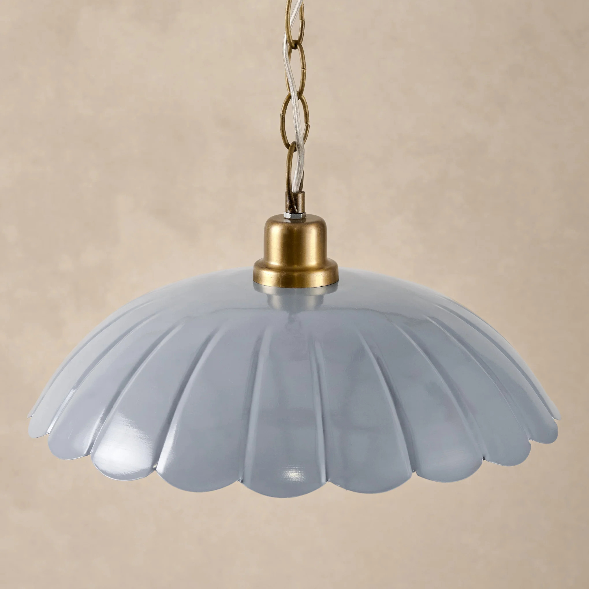 Carolyn Enamel Wired Pendant | Magnolia