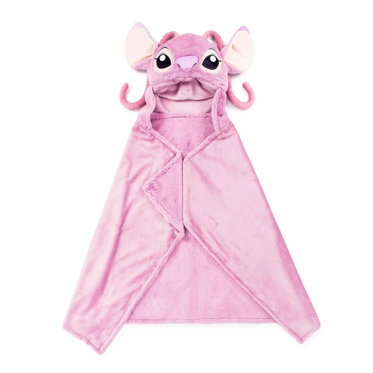 Lilo & Stitch Angel Hooded Kids' Blanket | Target