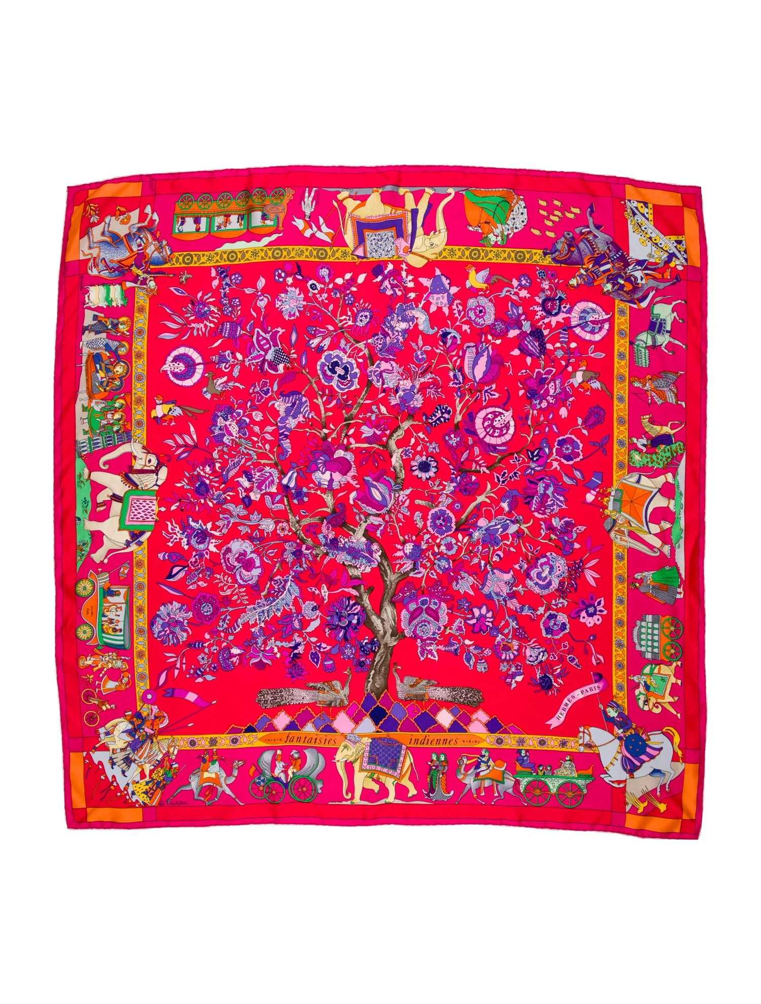 Fantaisies Indiennes Silk Scarf | The RealReal