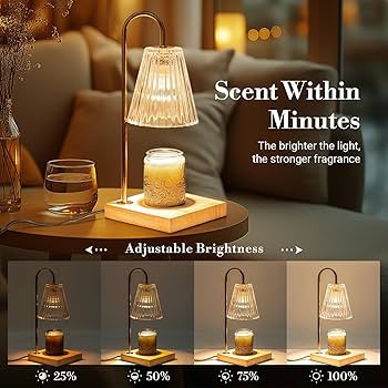 Candle Warmer Lamp, Electric Candle Lamp Warmer with Timer, Mom Christmas Birthday Gifts for Wome... | Amazon (US)