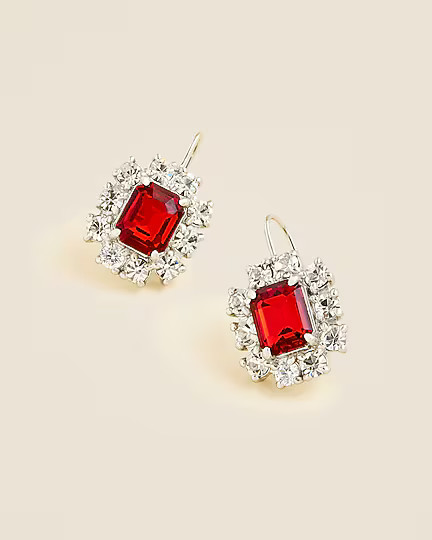 Gemstone drop earrings | J. Crew US