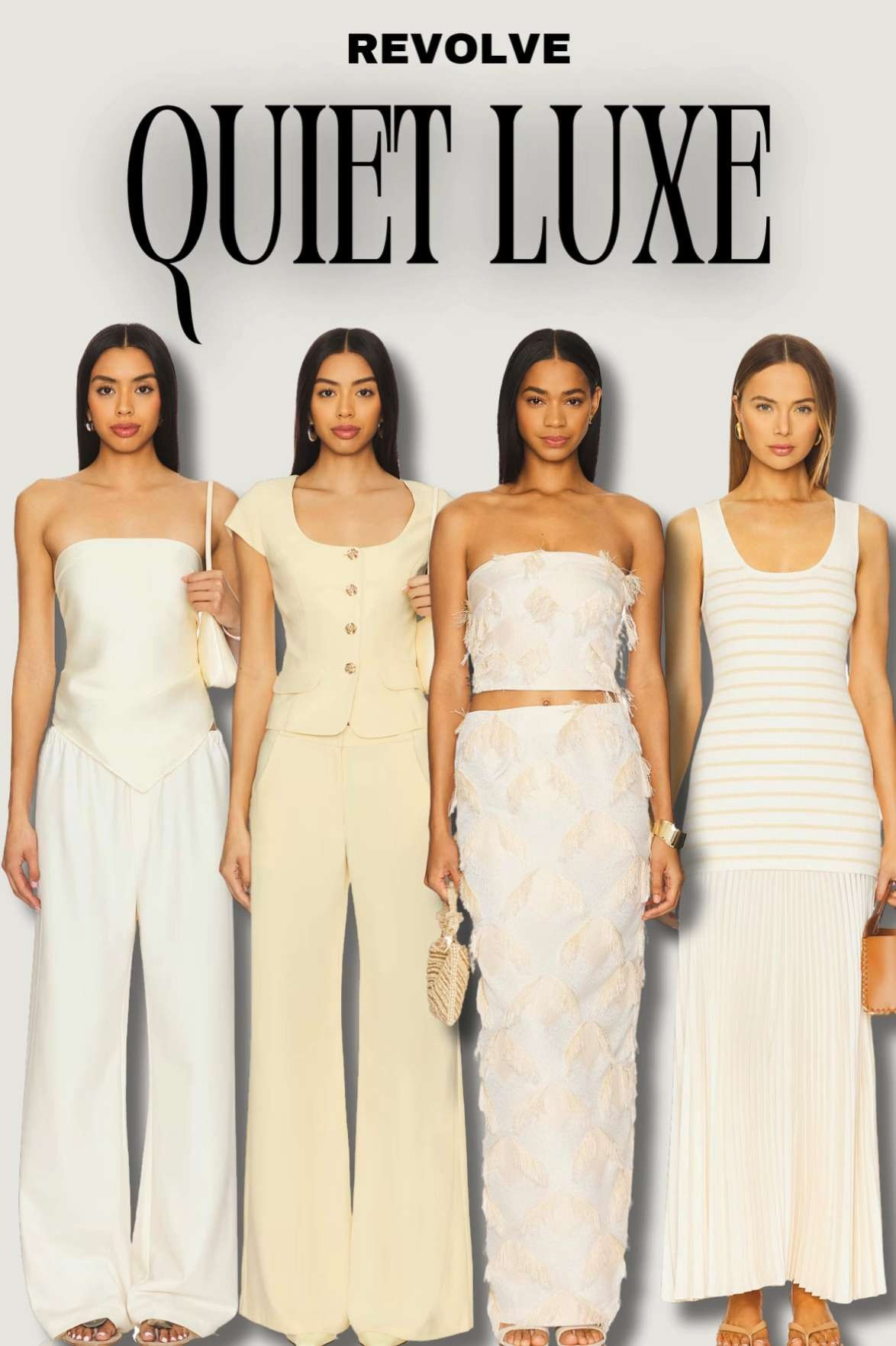 
Elevated essentials you’ll wear on repeat 🤍 Curated my favorite quiet luxury looks from @revolve — minimal, refined, and effortlessly chic. Because true style whispers, not shouts. #QuietLuxury #RevolveFinds #StealthWealth #LuxuryMinimalism #ChicEssentials #EffortlessStyle #TimelessFashion #RefinedWardrobe #ElevatedBasics #CapsuleCloset #PolishedStyle #ModernMinimalism #RevolveStyle #UnderstatedElegance 

 #LTKSeasonal #LTKStyleTip #LTKTravel