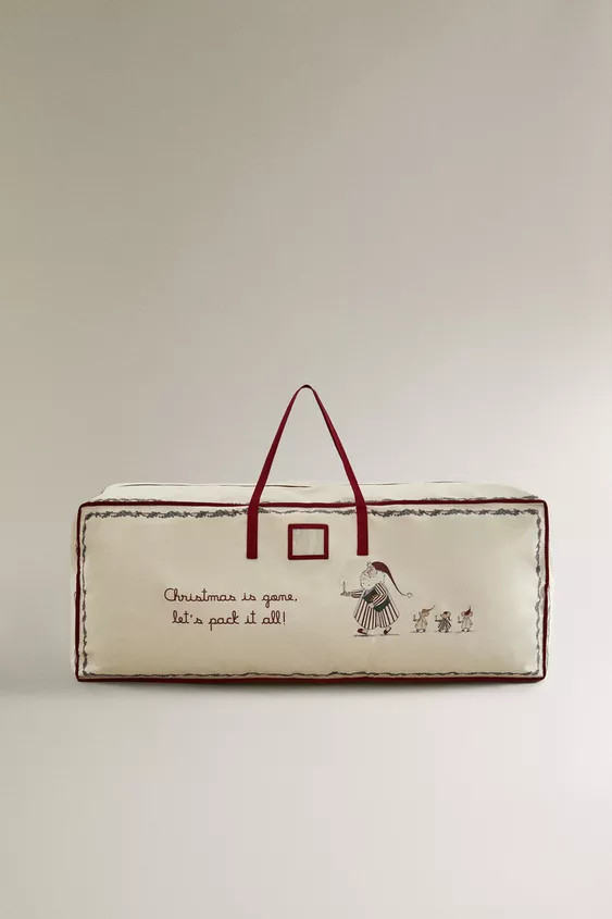 CHRISTMAS TREE STORAGE BAG | Zara Canada