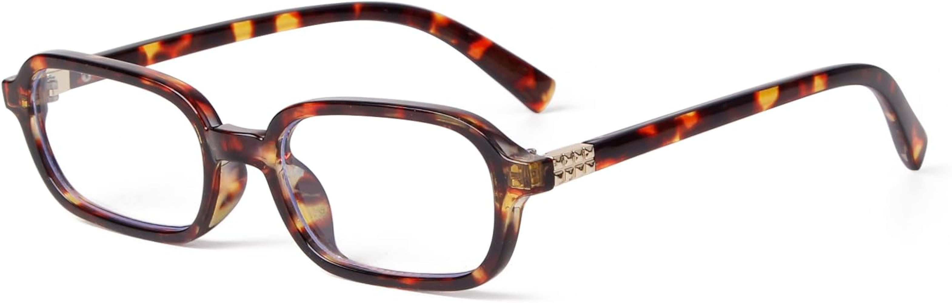 JUDOO Retro Rectangle Sunglasses for Women Men Narrow Vintage 90s Square Sunnies Rectangular Sung... | Amazon (US)