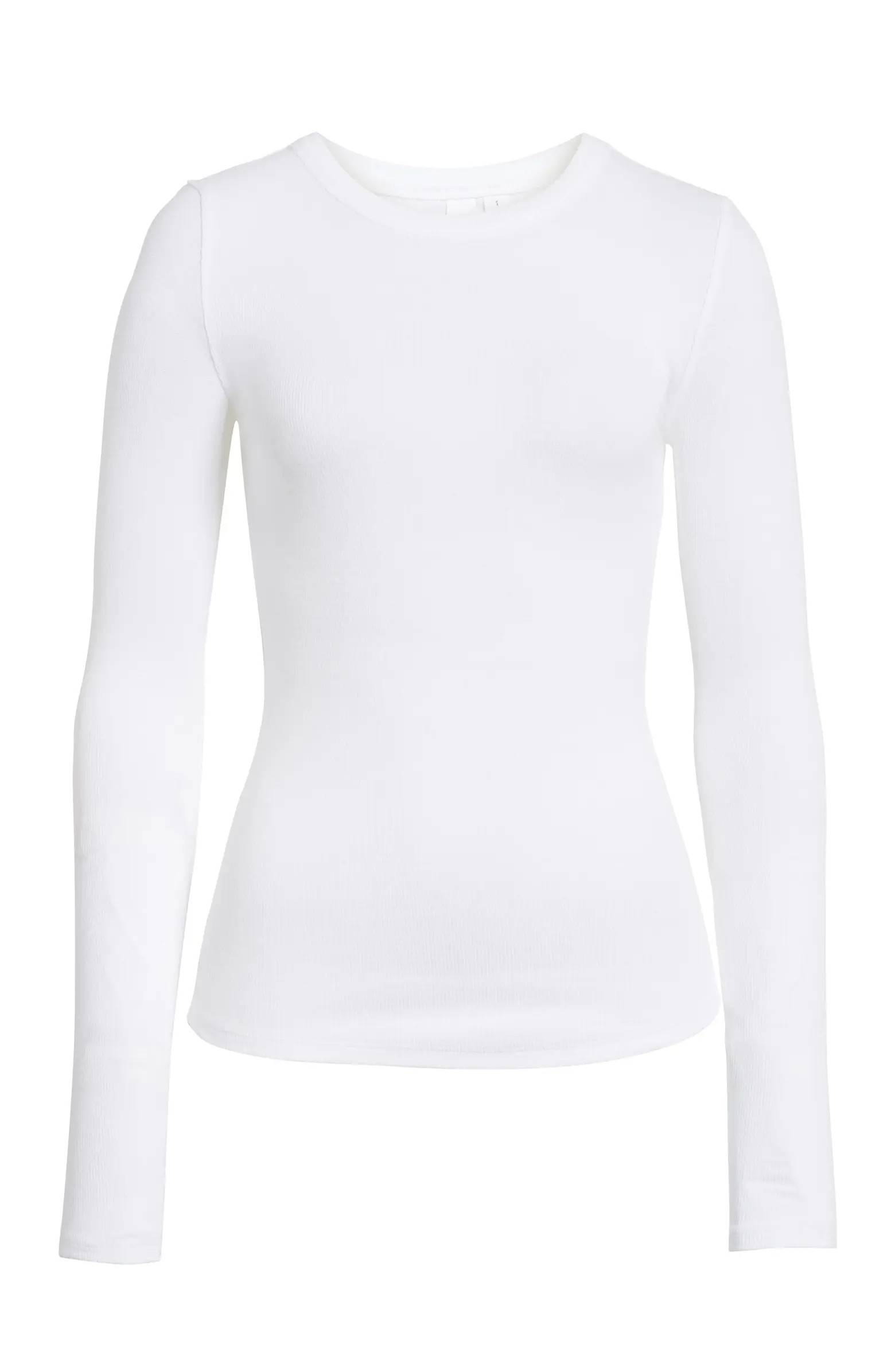 Ribbed Long Sleeve Tee | Nordstrom