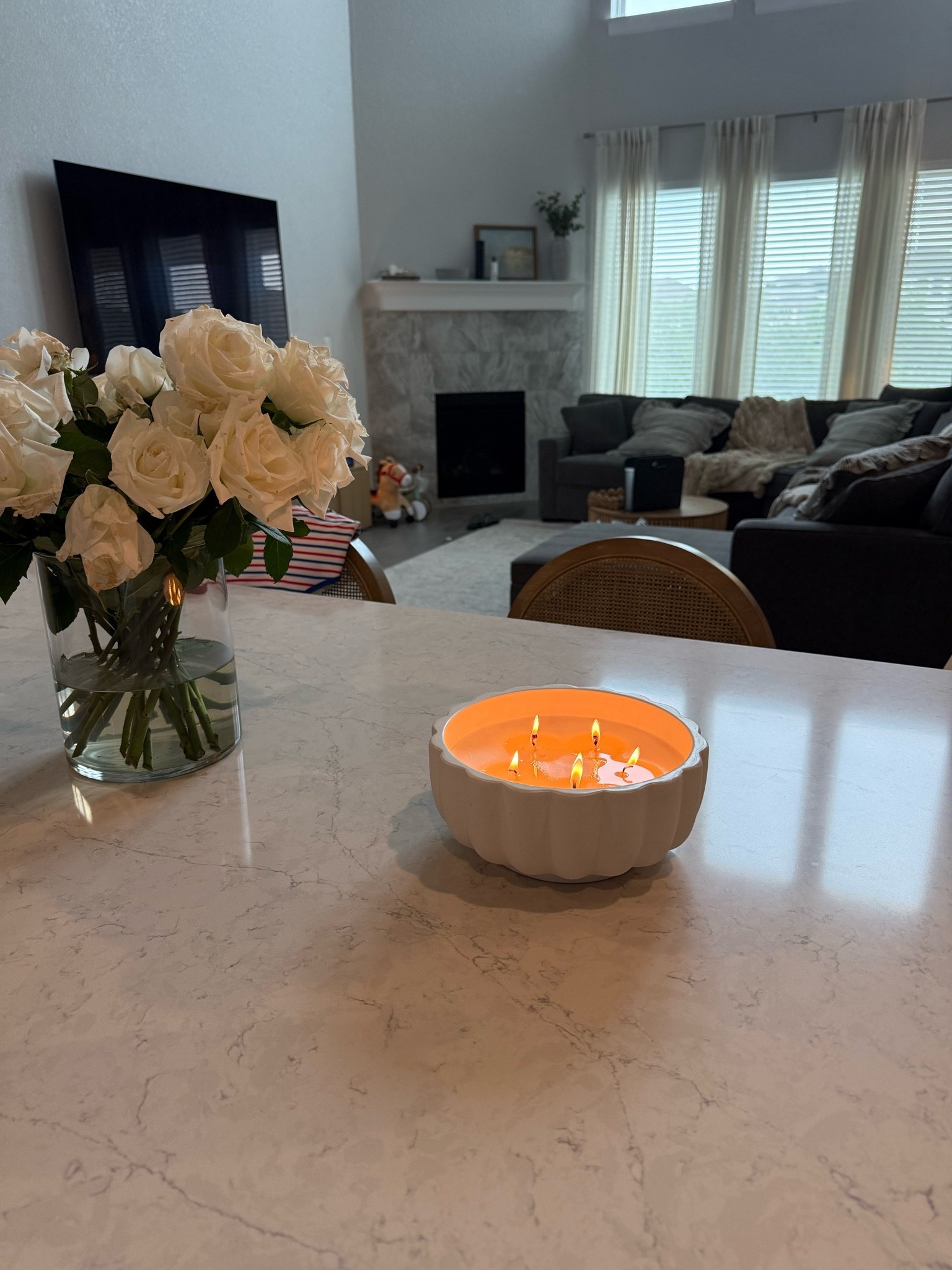 Love a giant candle