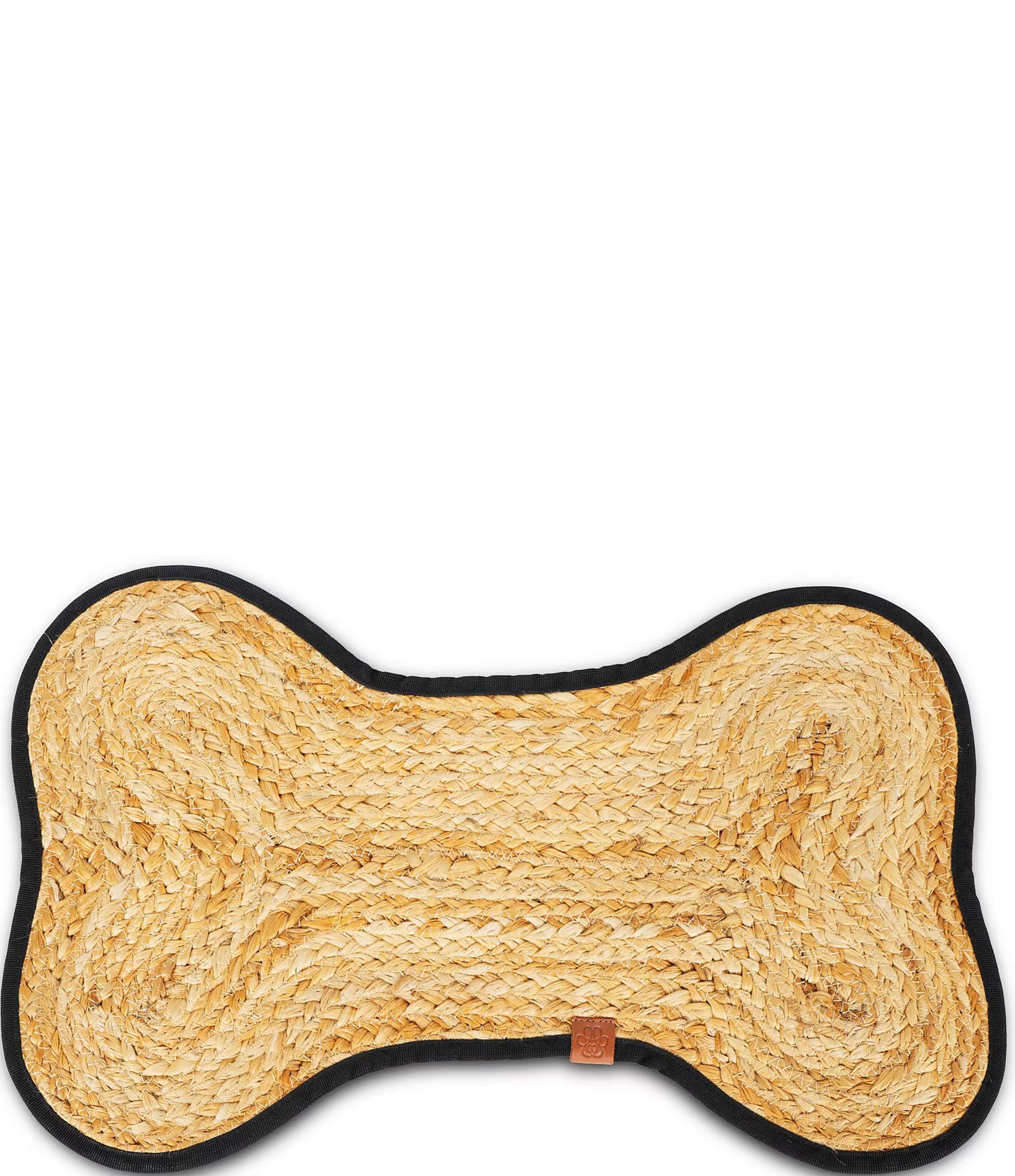 Jute Bone Shaped Pet Food Mat | Dillard's