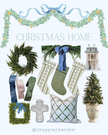 Blue and Green Christmas Decor!
Holiday decorations for grandmillennials curated here!

#LTKhome #LTKSeasonal #LTKHoliday