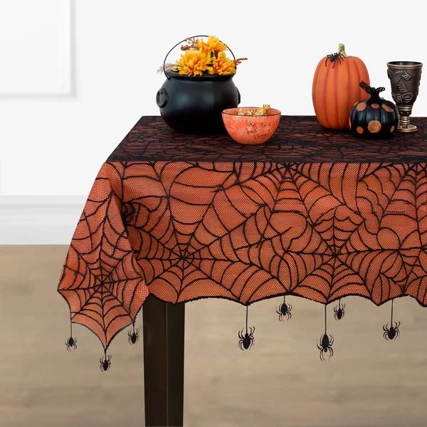 Dareau Geometric Halloween Tablecloth | Wayfair North America