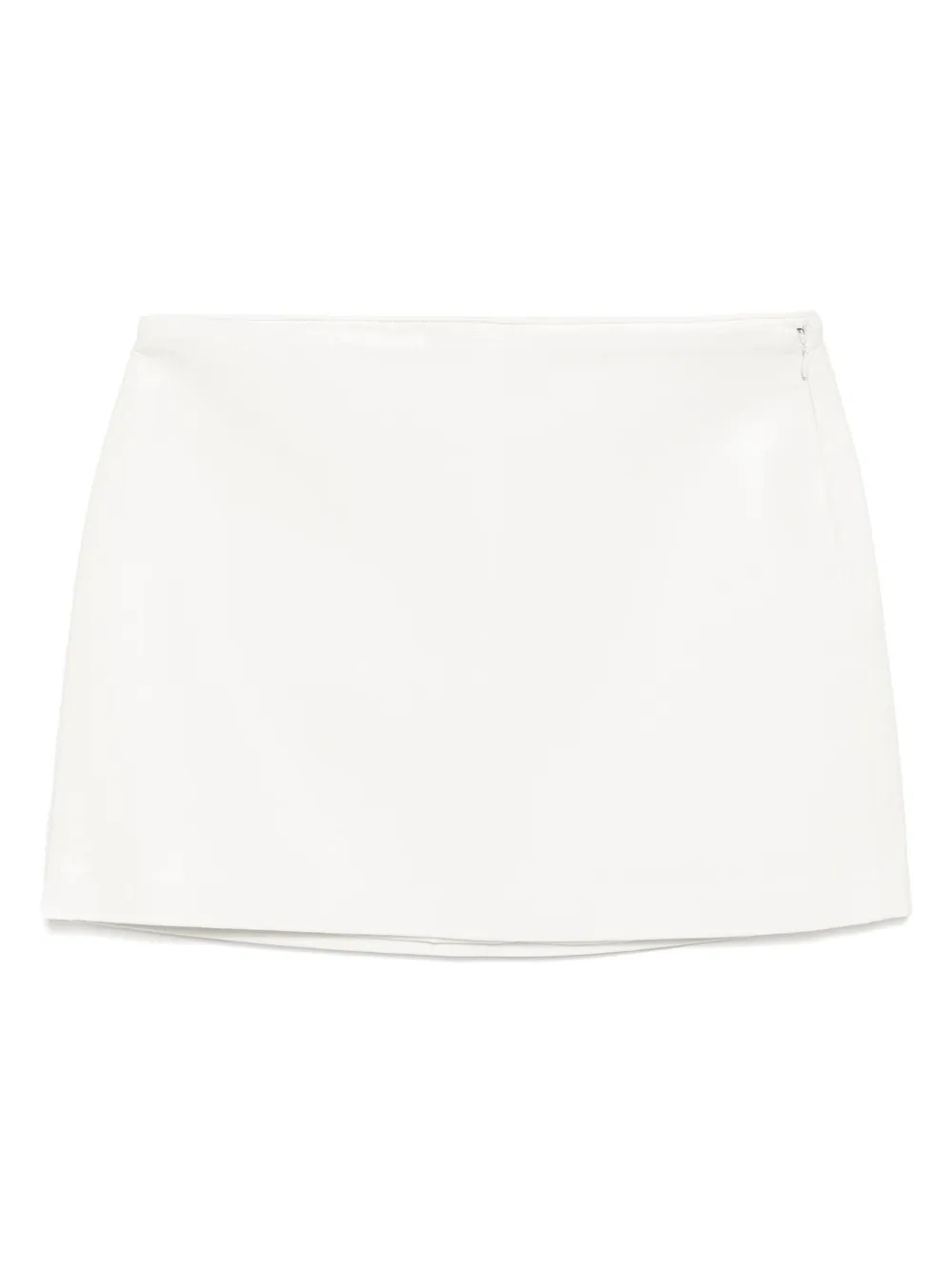 AGOLDE mini Agda skirt - Neutrals | Farfetch Global
