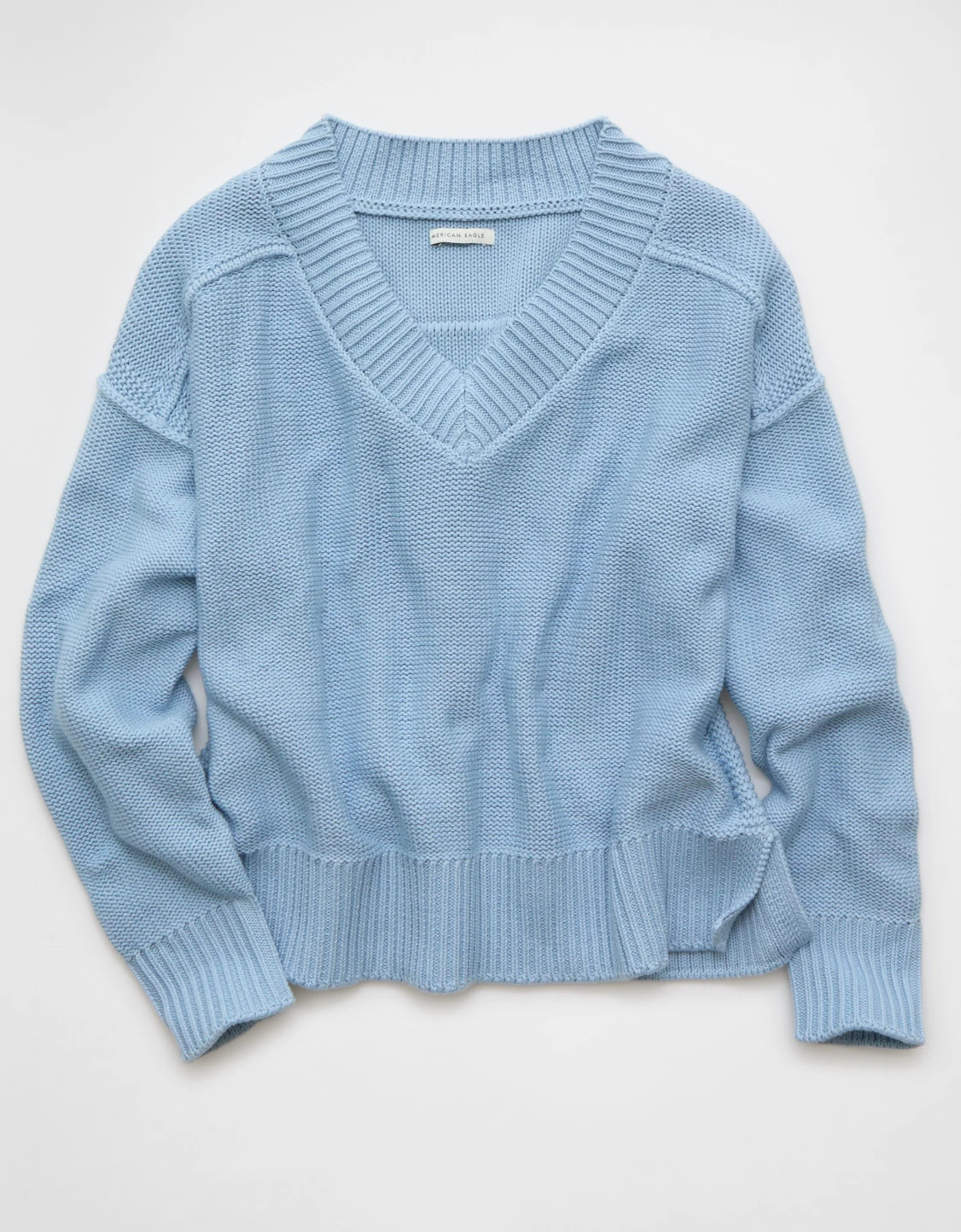 AE Long Weekend V-Neck Sweater | American Eagle Outfitters (US & CA)