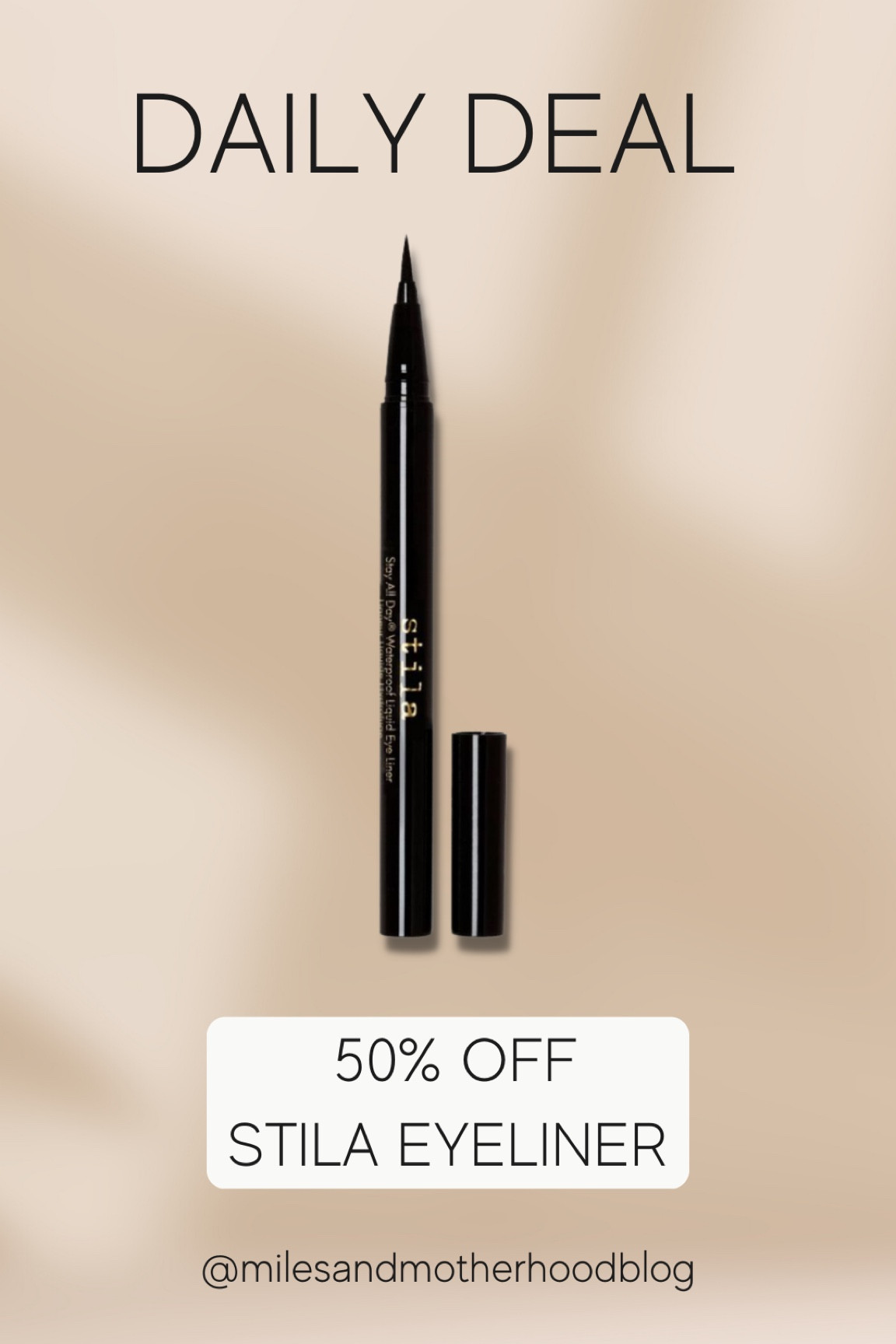 Stile liquid eyeliner on sale! 50% off and fast shipping! 

#LTKFestival #LTKsalealert #LTKbeauty