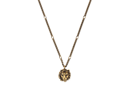 Gucci Necklace with lion head pendant | Gucci (UK)