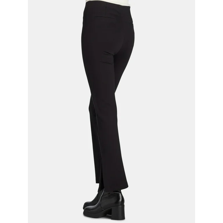 Time and Tru Women's Bootcut Ponte Pant, Sizes XS-XXXL - Walmart.com | Walmart (US)