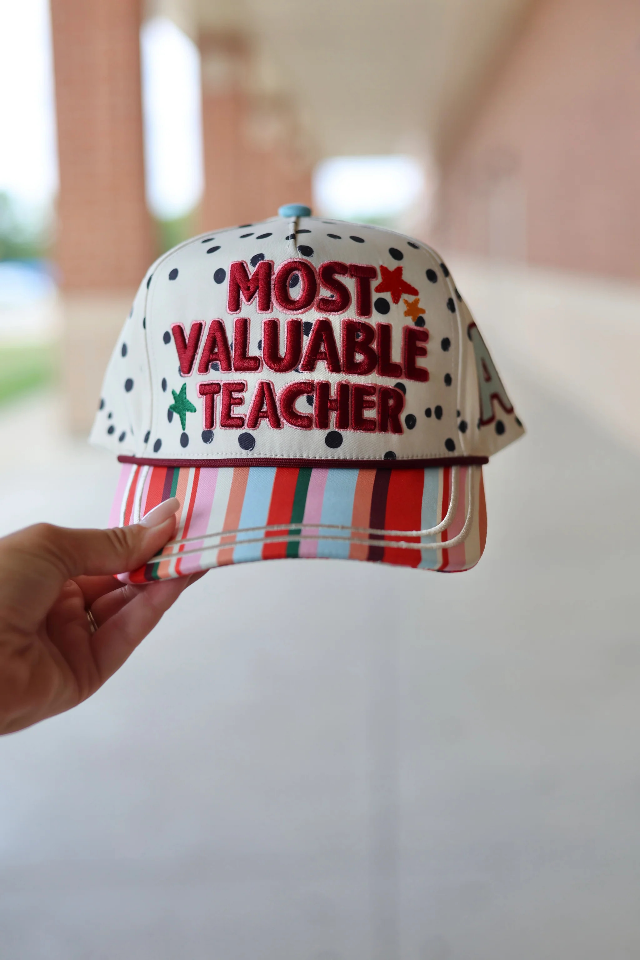 Most Valuable Teacher Hat -PRE-SALE SHIP DATE 8/24* | Poppy & Pine