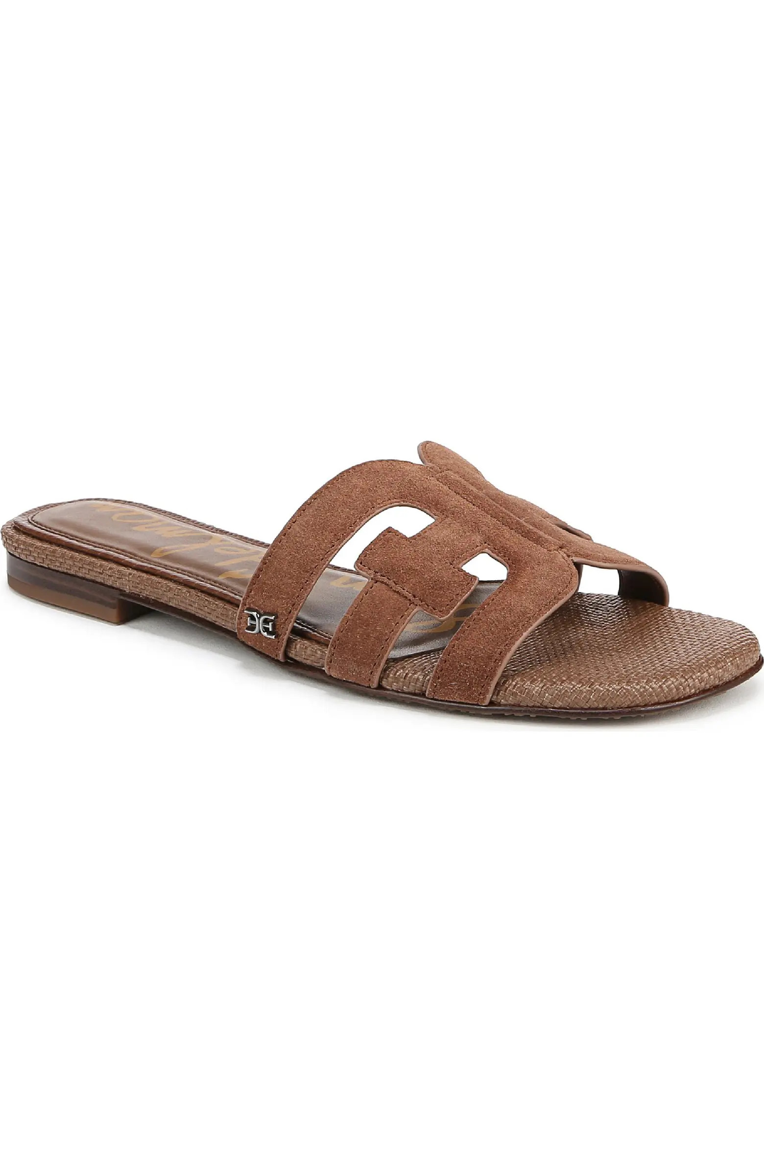 Sam Edelman Bay Cutout Slide Sandal - Wide Width Available (Women) | Nordstrom | Nordstrom